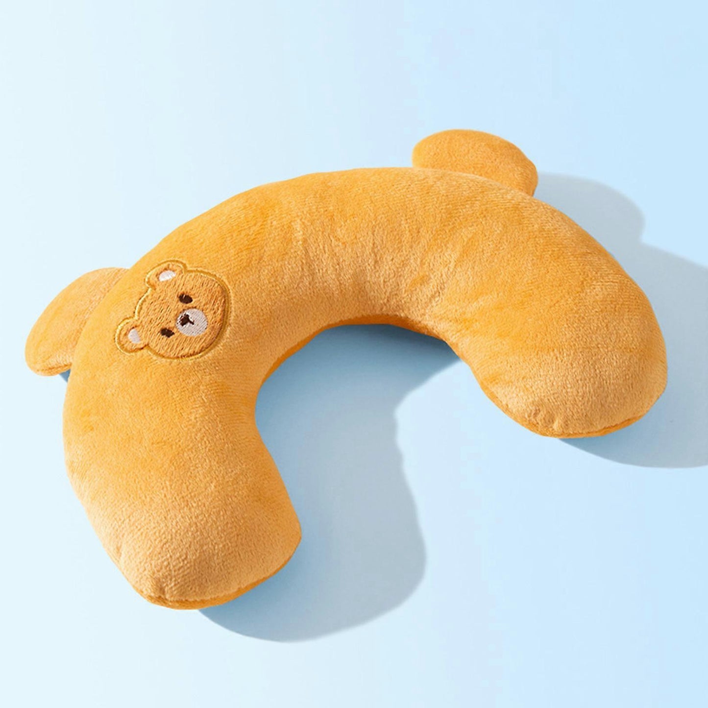 U-Shaped Cushion for Cats and Small Dogs - Washable, Soft, Ideal for Sleeping or Cuddle, Plush Toy for Pets