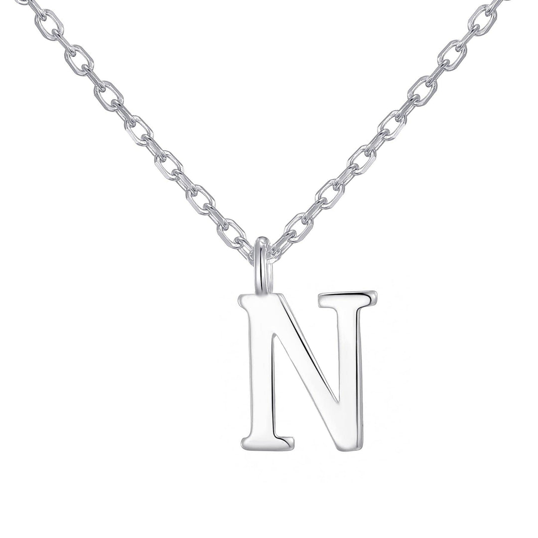 Necklace with initial 'N' in 925 silver - 2.61g, stylish and personal
