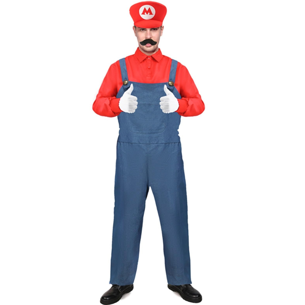 Costum Clasic de Super Instalator – Set Complet pentru Distracție Garantată!