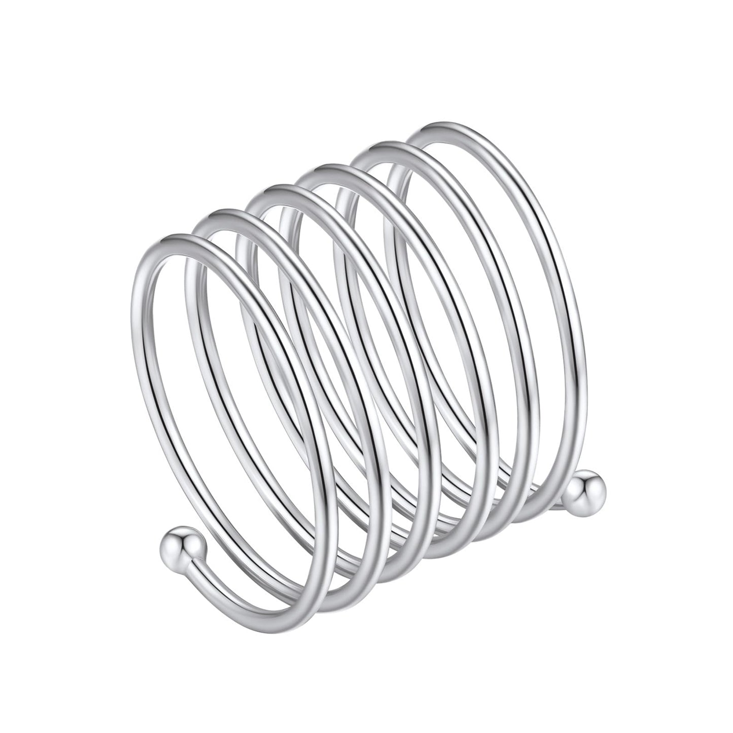 925 Silver Ring – Spiral Design