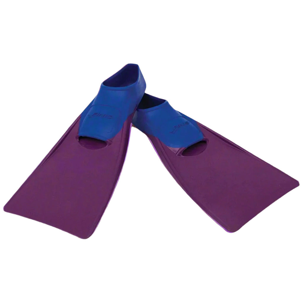 Kids Flippers – Floating, Blue/Purple, Jr 6–8