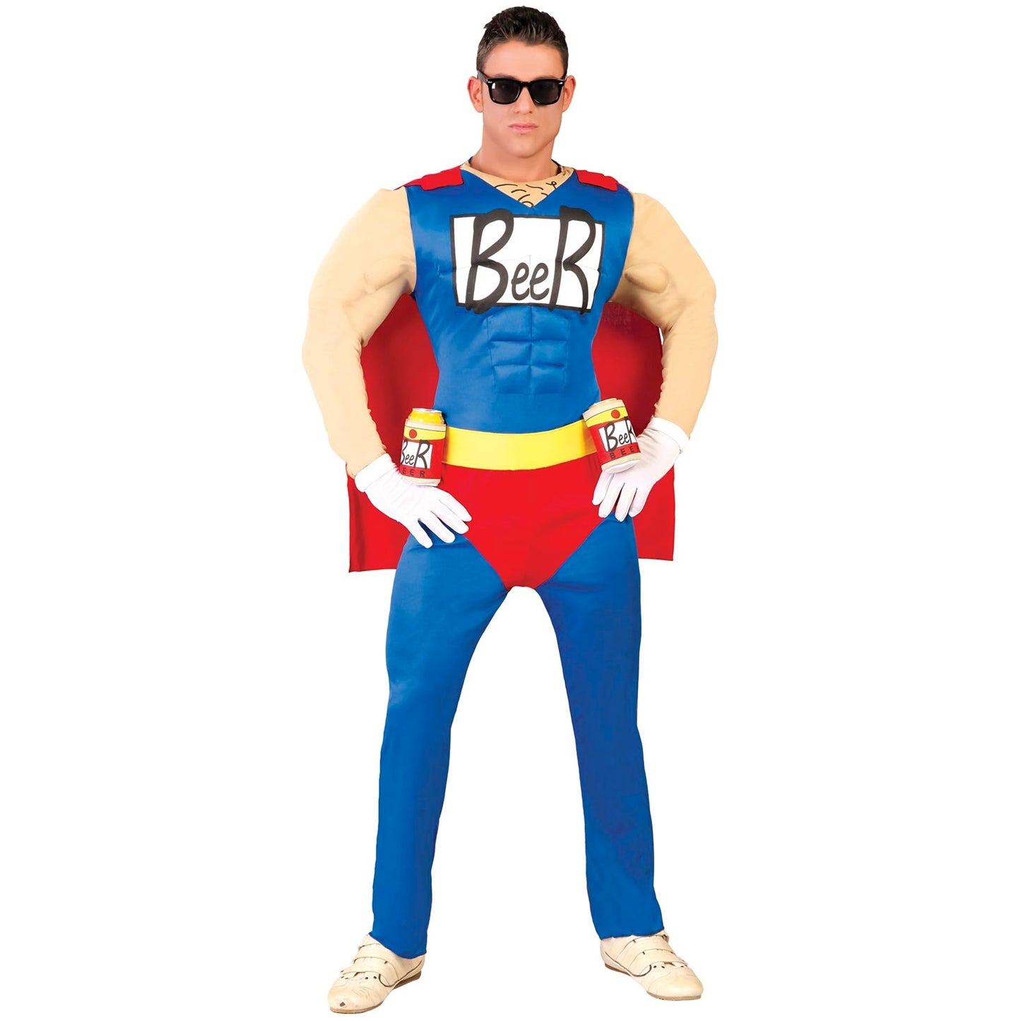 Costum Beerman pentru adulți – mărimea L, unisex, ideal pentru carnaval, petreceri tematice și cosplay