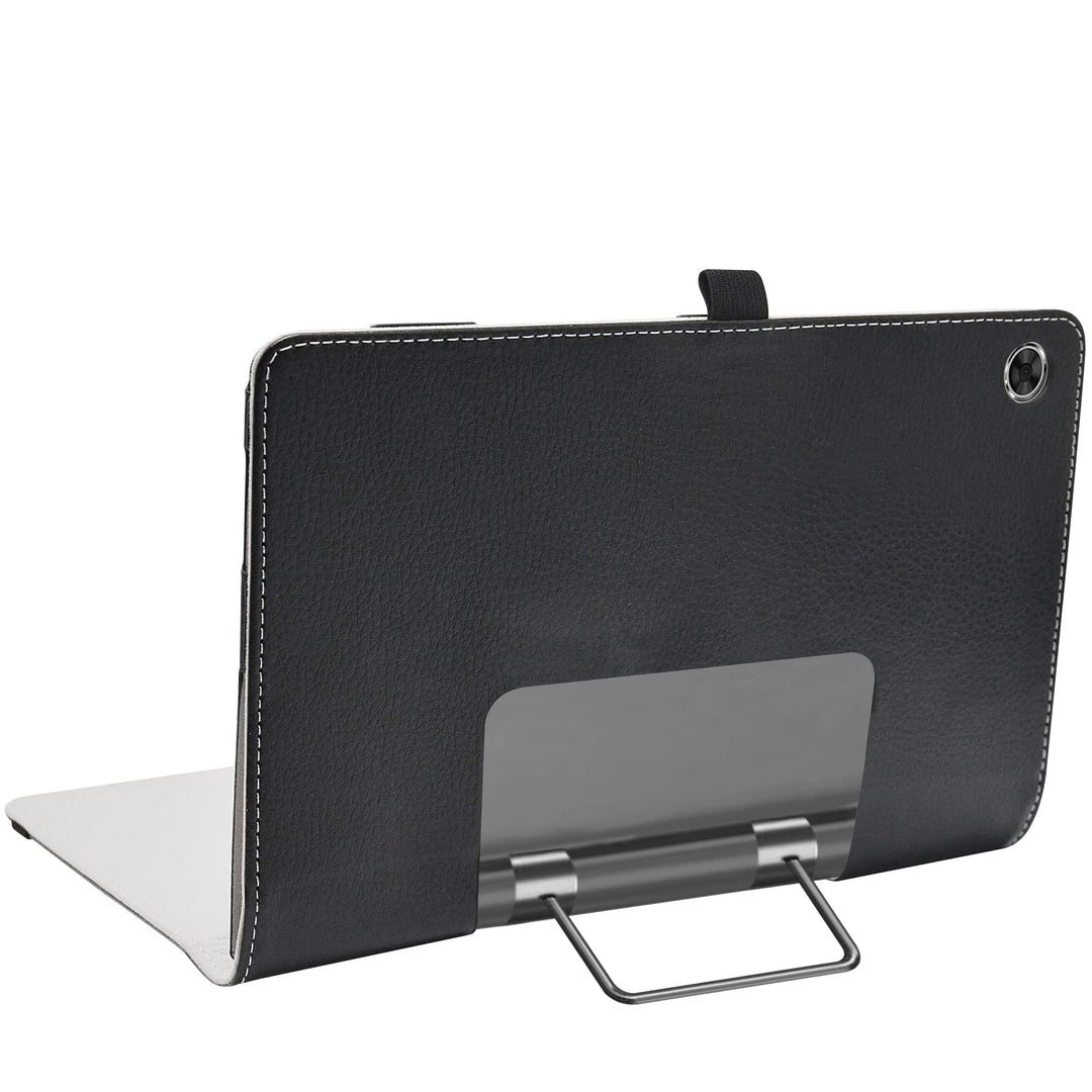 Husă Compatibilă cu Lenovo Yoga Tab 11 – Protecție din Piele PU pentru Model YT-J706F, Negru
