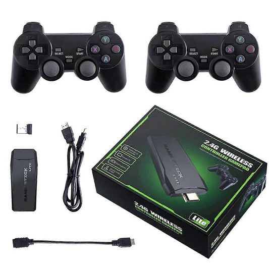 Retro Console TitanX Pro+ met 20.000+ games, 2 draadloze controllers, HDMI plug & play – ideaal cadeau voor jongens en volwassenen