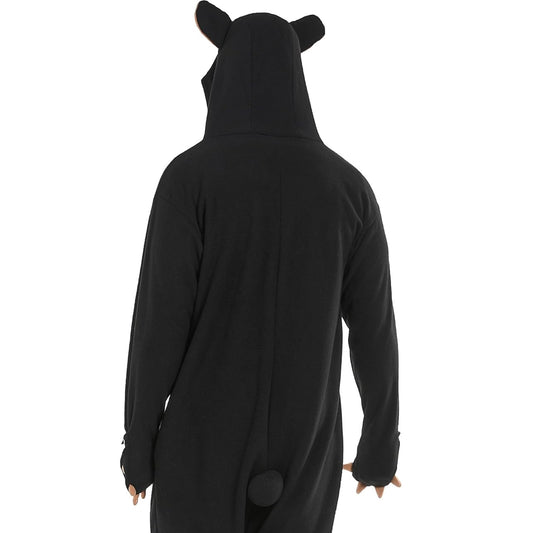 Salopetă unisex costum urs – pijama de corp întreagă, cosplay Halloween sau Crăciun, mărimea M