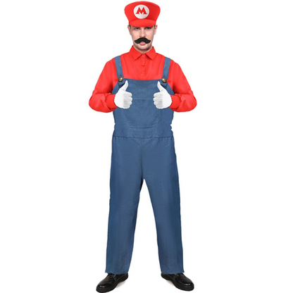 Costum Clasic de Super Instalator – Set Complet pentru Distracție Garantată!