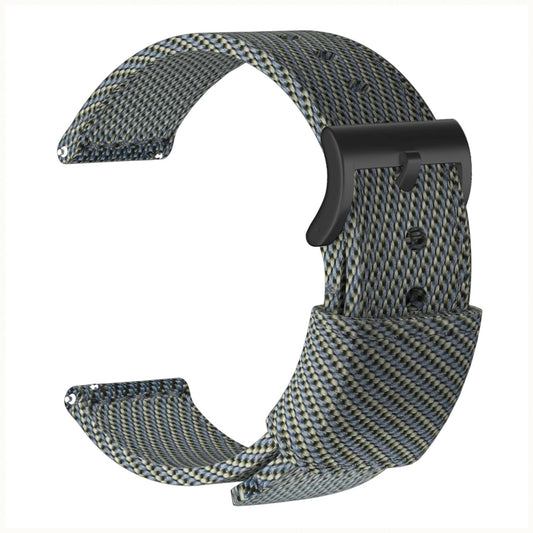 Nylon horlogeband – waterbestendig en sportief, geschikt voor duikhorloges, breedte 18 mm