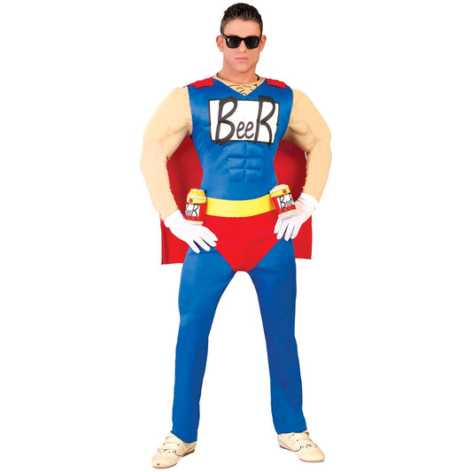 Beerman kostuum voor volwassenen – maat L, unisex, perfect voor carnaval, themafeesten en cosplay